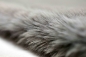 Preview: Teppich weich Kunstfell Hochflorteppich Faux Fur waschbar grau anthrazit