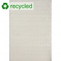 Preview: Recycle Wohnzimmerteppich mit hoch-tief Effekt Muster • weich • creme
