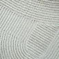 Preview: Wohnzimmerteppich Schlafzimmerteppich Recycle mit modernen ovalen Formen liniert in beige