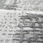 Preview: Designer Wohnzimmerteppich Wolle in Grau Creme