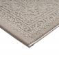 Preview: Recycling Teppich Taupe Ornament Stil modern Wohnbereich