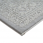 Preview: Recycling Teppich Grau Ornament Stil modern Wohnbereich