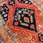 Preview: Klassischer Teppich Orientteppich Wohnzimmerteppich schwarz rot
