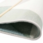 Preview: Teppich Wohnzimmerteppich Dreieck lila blau grün grau creme