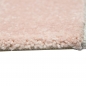 Preview: Teppich Wohnzimmerteppich Dreieck rosa grau creme
