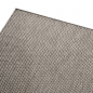 Preview: Dunkel-klassischer Sisal Teppich In- & Outdoor in anthrazit