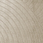 Preview: Moderner Teppich mit geschwungenem Muster in beige