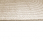 Preview: Moderner Teppich mit geschwungenem Muster in beige