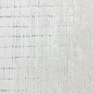 Preview: Wohnzimmerteppich Schlafzimmerteppich hoch tief Effekt Kreis Design mit strichen in creme beige