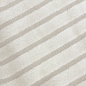 Preview: Shape Teppich Schlafzimmer Wohnzimmer Strich Muster allergiker geeignet creme grau