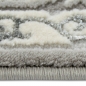 Mobile Preview: Orientteppich mit Verzierungen glänzend silber grau-beige