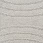 Preview: Teppich Wohnzimmer Schlafzimmerteppich mit elegantem Bogenmuster modern in Grau