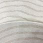 Preview: Wohnzimmer- und Kinderzimmerteppich in Beige mit Kreisförmigem Jahresringe Muster