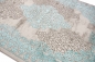 Preview: Teppich Wohnzimmerteppich Ornamente Vintage türkis grau