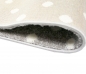 Preview: Kinderteppich Spielteppich Teppich Kinderzimmer Babyteppich Hase in Creme Grau Rosa