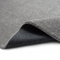 Preview: Teppich für Diele & Flur – langlebig – Unifarbe in grau
