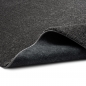 Preview: Teppich für Diele & Flur – langlebig – Unifarbe in anthrazit
