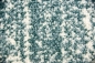 Preview: Moderner Teppich Wohnzimmerteppich Kurzflor uni blau meliert