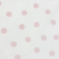 Preview: Teppich Spielteppich rosa Punkte flauschig in creme