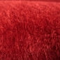 Preview: Wohnzimmer Teppich mit abgerundeten Ecken | waschbar | in rot