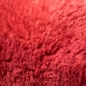 Preview: Badezimmer Teppich mit abgerundeten Ecken | waschbar | in rot