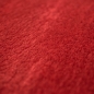 Preview: Ovaler Badezimmer Teppich – pflegleicht – in rot