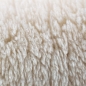 Preview: Teppich Shaggy Flokati Badezimmer waschbar in beige