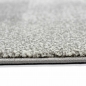 Preview: Abstrakter Teppich Flur Wohnzimmer modernes Karomuster in anthrazit grau grün