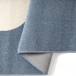 Preview: Design Kinderteppich Blau Monster Look