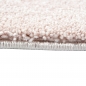 Preview: Moderner Teppich Wohnzimmerteppich uni einfarbig rosa