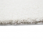 Preview: Moderner Teppich Wohnzimmerteppich uni einfarbig creme