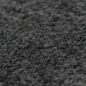 Preview: Teppich Schwarz modern Uni elegant zeitlos stilvoll