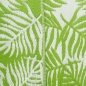 Preview: Outdoor-Teppich mit Palmenblätter Design in grün