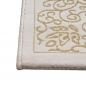 Preview: Teppich Creme Gold Ornament Stil modern