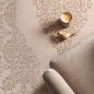 Preview: Teppich Beige Ornament Stil modern Wohnbereich