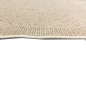 Preview: Teppich moderner für den Außen- und Innenbereich einfarbig in Beige