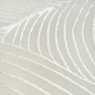Preview: Teppich Creme Struktur Design moderne Optik