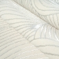 Preview: Teppich Creme Struktur Design moderne Optik