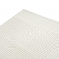 Preview: Teppich Creme Ornament Stil modern Wohnbereich