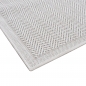 Preview: Moderner, pflegeleichter In-Outdoor Teppich mit wetterfestem Zick-Zack Muster in Beige