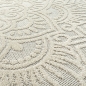 Preview: Innen- und Außen-Teppich mit Orientalischem Blumen-Mandala-Muster