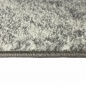 Preview: Abstrakter Wohnzimmer Teppich mit modernem marmorierten Wellen Rauten Design in grau blau - pflegeleicht