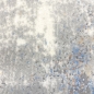 Preview: Designerteppich Gang Wohnzimmer abstrakt grau blau
