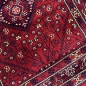 Preview: Orientalischer Teppich | Ornamente& Rauten Muster | in rot