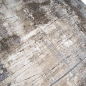 Preview: Design Teppich Beige Grau Vintage Optik modern elegant Wohnbereich