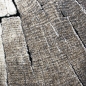 Preview: Design Teppich Beige Grau Holzstruktur Kreis modern elegant Wohnbereich