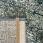 Preview: Design Teppich Creme Grau Steinoptik modern elegant Wohnbereich