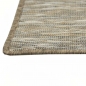 Mobile Preview: Küchenteppich Indoor Teppich Outdoor Teppich  beige sand meliert beidseitig nutzbar