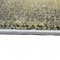 Preview: Teppich Kurzflor Wohnzimmerteppich karo abstrakt pastell gelb grau