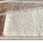 Preview: Designer Teppich Wohnzimmerteppich braun beige creme mocca